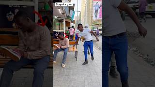 Boqorka gym Prnka public funny video🫢😂😂#subscribe #share #like #prank #funny #somalia