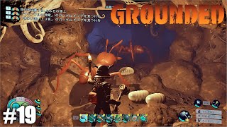 #19 Grounded シーズン2　赤アリ塚を探索