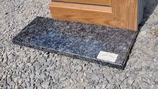 Parapety Granit Steel Grey przy oknie Winchester