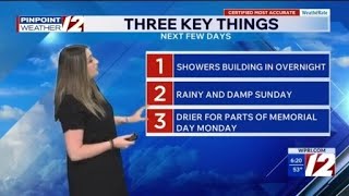 WPRI 12 Weather Forecast 5/23/26