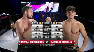 Meci RXF42: #MariusCrăciun vs #ȘtefanCiuculescu 🥊 #LasVegas.ro