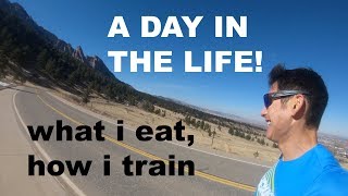 VLOG:TRAINING FOR A 2:18 BOSTON MARATHON: WHAT I EAT IN A DAY| Sage Canaday