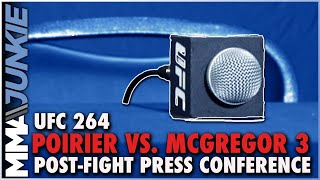 Archive of the  UFC 264: Poirier vs. McGregor 3 post-fight press conference