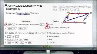 Parallelograms: Examples (Basic Geometry Concepts)