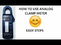 HOW TO USE ANALOG CLAMP METER | ANALOG CLAMP METER केसे इसतेमाल करे