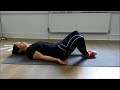 the medical physio exercises glute frog bridge