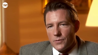 Edward Burns Talks Bugsy Siegel | Mob City | TNT