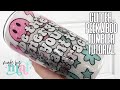 Glitter Peek A Boo Tumbler Tutorial