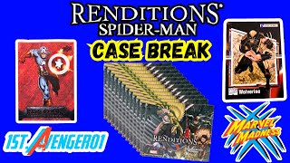 Spider-Man Renditions CASE BREAK  in person collector visit #marvel #unboxing #tradingcards