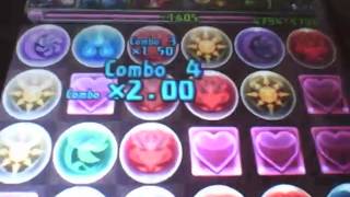 【パズドラ】　ケリ姫コラボダンジョンの中級をやってみた！