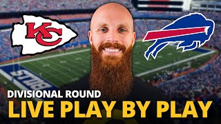 Chiefs vs Bills LIVE play by play reaction! | Divisional Round