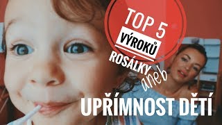 Jitka Boho - TOP 5 výroků Rosálky aneb upřímnost dětí