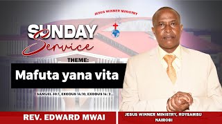 MAFUTA YANA VITA - ( 1 SAMUEL 30:1, EXODUS 14:10, EXODUS 16:2 )