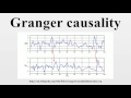 Granger causality