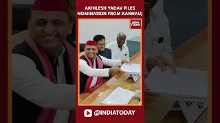 Samajwadi Party Chief Akhilesh Yadav Files His Nomination From Kannauj