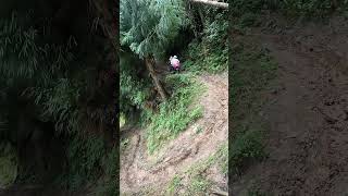 Safety first，Motorcycle riders in rural Yunnan