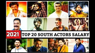Highest Paid South Actors List 2021 | Top 20 South Actors Salary | Tamil Telugu Malayalam Kannada