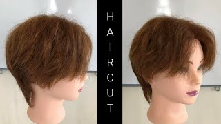 Hướng dẫn cắt tóc ngắn tém phi giới tính | How To Cut Short Hair For Women | Short Hair Lete