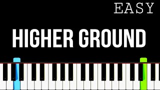 Higher Ground (Hymn) - Easy Piano Tutorial