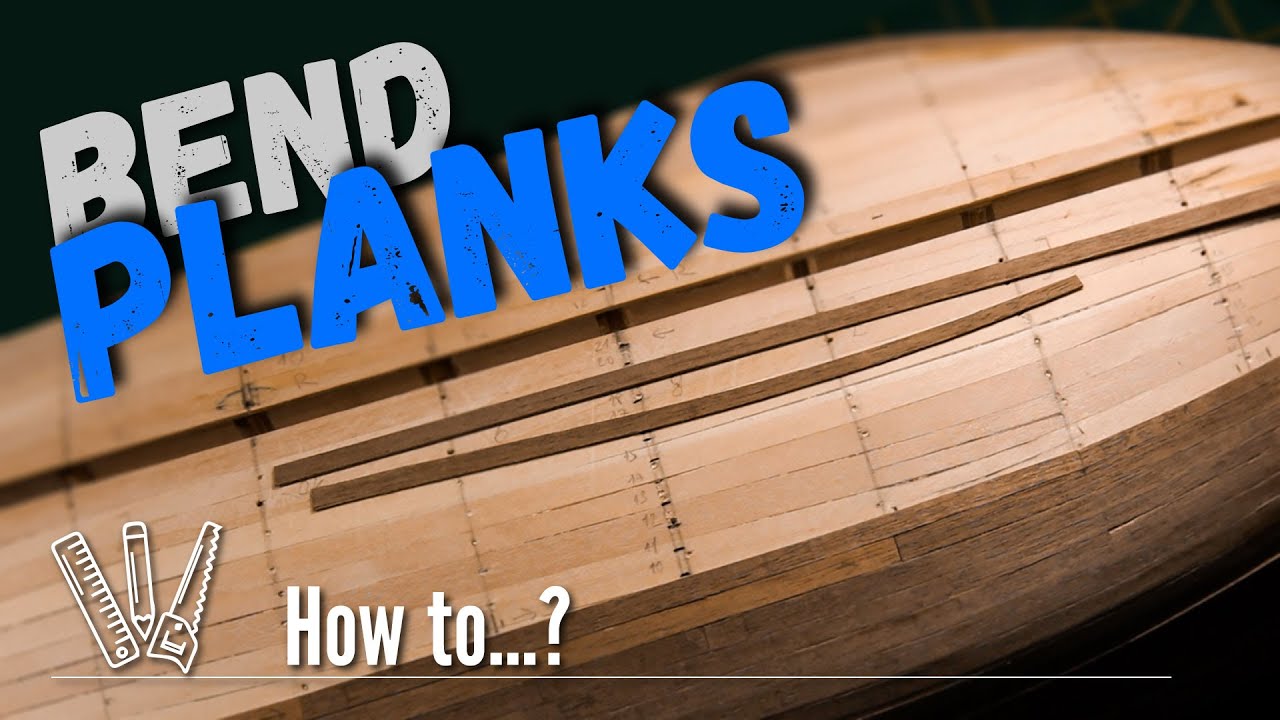 How To Bend Planks For A Ship Model Youtube