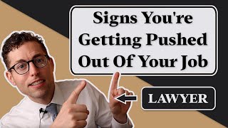 5 Signs You're Being Pushed Out of Your Job