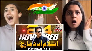 Indian Reaction on THE FINAL CALL 💪 DO or DIE 🔥 | IMRAN KHAN | ISHTIAQ KHAN IK | #pti #imrankhan