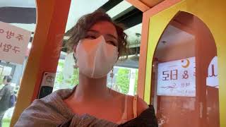 Pokimane finds moroccan restaurant in korea and instantly gets recognized