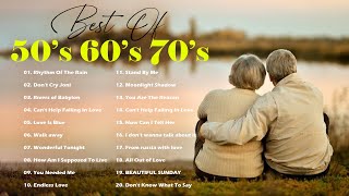 GOLDEN OLDIES BUT GOODIES 50's 60's 70's - Old Song Sweet Memories Full Album