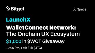 Bitget Exchanger Offer | $WCT Token Pre-sale Offer | Bitget LaunchX! Commit USDT subscribe 20M WCT