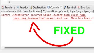 SOLVED Java LinkageError occurred while loading main class in Eclipse