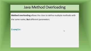Basic-Java Method Overloading #023