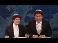 weekend update jacob the bar mitzvah boy explains passover with his dad snl