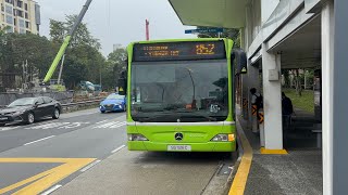 SBS Transit Mercedes-Benz O530 Citaro (Batch 3) SG1126C on Service 852 departing Bus Stop 42059