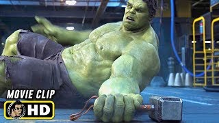 THE AVENGERS (2012) Movie Clip - Hulk Vs. Thor Fight HD