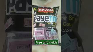 Unboxing payetm chips !#gift #coupon #cash #unboxing #chips😍#shorts