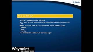 Writing Registration Parameters to Project TZF files in RealWorks v10