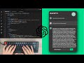 ASMR Programming - ChatGPT Client - No Talking