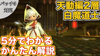 【FF14】アレキサンダー天動編2層を白魔道士(ヒーラー)で挑戦【蒼天ノーマルレイド パッチ5対応】