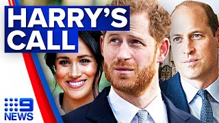 Prince Harry considering staying in UK | Royals | 9 News Australia