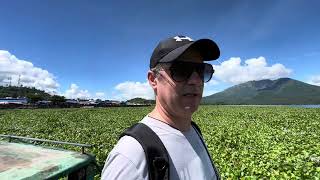 Crossing lake Buhi 🇵🇭    On the way to Santa Cruz falls     Part 1