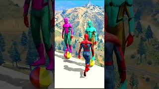GTA 5 Epic Water Ragdolls | Spider-Man Jumps / Fails ep.106 #shorts