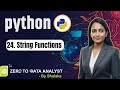 Python String Methods Explained | upper() lower() replace() find() endswith() count() capitalize()