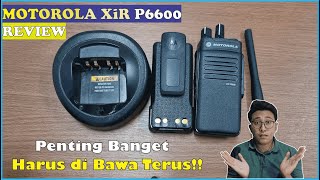 Alat Komunikasi di Tambang❗❗Review Motorola XiR P6600❗ #review #tutorial