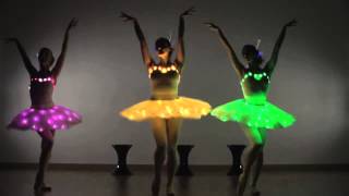 LED Ballerinas - Ballerina Dance / Modern Ballet Show - Contraband Entertainment