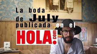 Publican una boda de July en  la web de ¡HOLA!