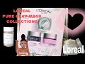 LOREAL PURE CLAY MASK COLLECTIONS#loreal#facemask#shorts