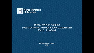 BRP Lead Conversion through Funnel Compression Part II LionDesk