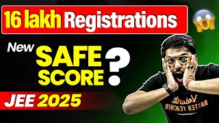 New Safe Score for JEE Mains 2025 | Highest Enrollments Ever!😱 | Harsh Sir