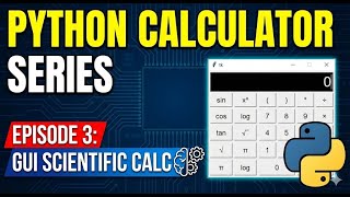 Scientific Calculator using Python Tkinter | Complete GUI Project Python | Step-by-Step Tutorial
