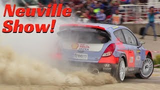 Rally Legend San Marino 2017 - Thierry Neuville CRAZY Show! - Jumps, donuts \u0026 Powerslides